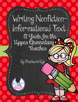 Preview of Nonfiction Writing :  A Guide for Teaching Informative Writing