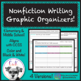 Nonfiction Writing Graphic Organizer!