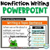 Nonfiction Writing PowerPoint Presentation Making Expert B