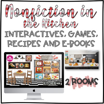 Preview of Nonfiction in the Kitchen: Reading about Cooking and Cooking Games + Recipes 