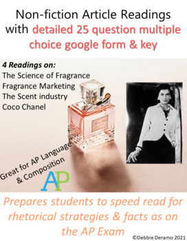 Preview of Nonfiction reading questions & answers Google Form