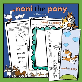 Preview of Noni the Pony by Alison Lester Book Activities