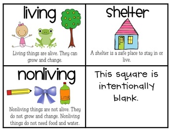 Nonliving And Living Things A Science Lesson By Leslie Ann Tpt