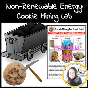 Preview of Nonrenewable Energy Resources - Cookie Mining Activity