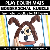 Nonseasonal Play Dough Mats BUNDLE - Fine Motor Activities