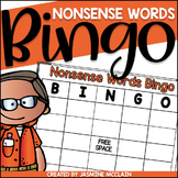 Nonsense Words Bingo-Nonsense Words Practice