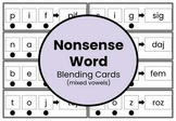 Nonsense Word Blending Cards