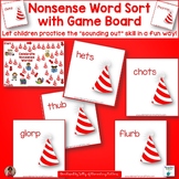Nonsense Word Card Sort and Board Game