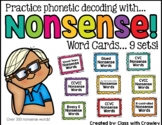 Nonsense Word Cards