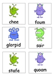 Nonsense Word Flashcards