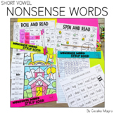 Nonsense Word Fluency Activities and Games CVC Words Scien