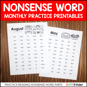 11 Exhilarating Ways to Use Nonsense Word Activities - Simply B