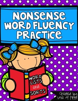 Preview of Nonsense Word Fluency Practice