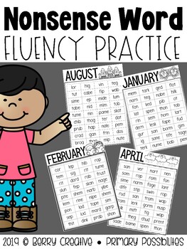 Preview of Nonsense Word Fluency Practice