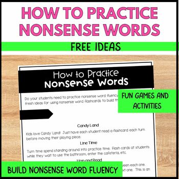 Nonsense Words. Are They Nonsense? - TeacherMood