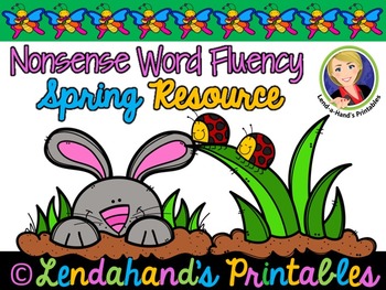 Preview of NWF-RTI Nonsense Word Fluency Spring CVC Bundle