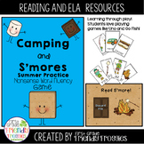 Summer Phonics Games - Nonsense Word Fluency - Camping