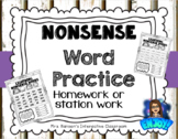 Nonsense Word Practice - Lightning Words Station Work