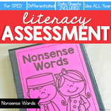 Nonsense Words Assessment - Literacy Reading Assessment
