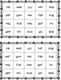 Nonsense Words Fluency Practice Cards