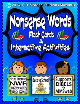 Preview of Nonsense Words – Interactive Activities. (Supports AIMSweb and DIBELS)