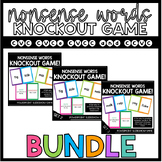 Nonsense Words Knockout Game Bundle - ELA Review/Center Game