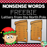 Nonsense Words  Letters from the North Pole