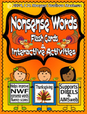 Nonsense Words - Thanksgiving - Interactive Activities. (f