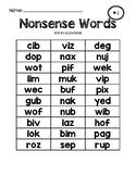Nonsense Words for RTI with Data Graphing