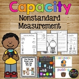 Nonstandard Capacity Unit for Kindergarten or 1st Grade Me