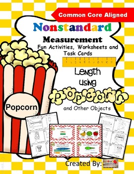 Preview of Nonstandard Measurement Activities, Worksheets and Task Cards