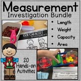 Nonstandard Measurement, Length, Weight, Capacity, Area, K
