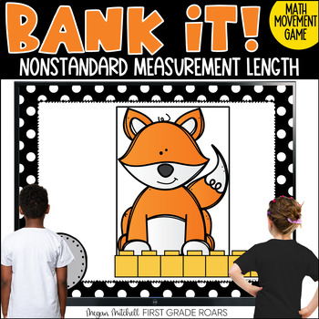 Preview of Nonstandard Measurement Math Movement Projectable Game Bank It