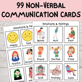 Non Verbal Communication Cards | Visual Board | 99 Flash C