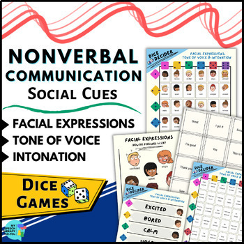 Preview of Nonverbal Communication Social Cues Facial Expressions Tone of Voice Dice Games