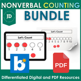 Nonverbal Counting PDF & Digital BUNDLE | 7 Resources in 1