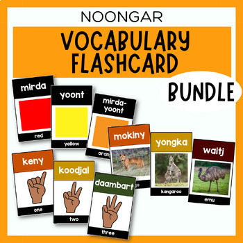 Preview of Noongar Vocabulary Bundle | Aboriginal Language Resource