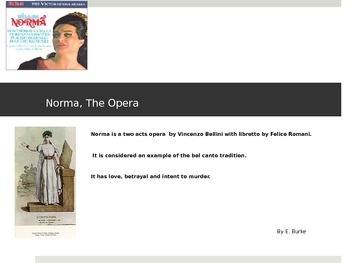 Preview of Norma, The Classic Opera