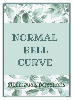Preview of Normal Bell Curve