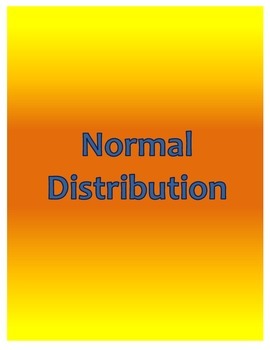 Preview of Normal Distribution