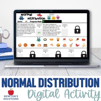 Preview of Normal Distribution Digital Activity