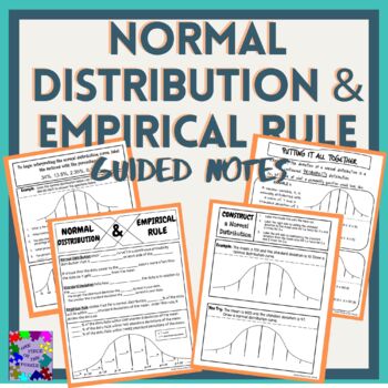 Preview of Normal Distribution and Empirical Rule Guided Notes