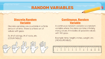 Preview of Normal Distributions and Random Variables Lesson: High School Statistics