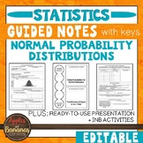 Normal Probability Distributions - INB Activities & Guided Notes