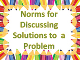 Norms of Discussion Powerpoint and Lesson