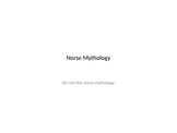 Norse Mythology Powerpoint