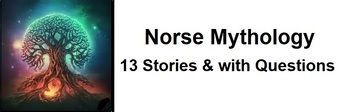 Preview of Norse Mythology Story & assignment Bundle (13 Word)