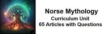 Preview of Norse Mythology Unit Assignment Bundle (65 Word Assignments)