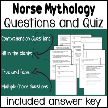 norse mythology essay questions