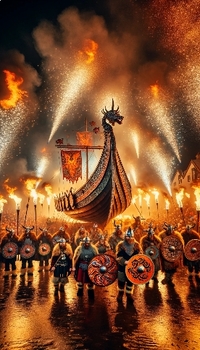 Preview of Norse Tradition: Up Helly Aa Festival Poster